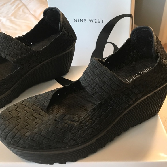 Nine West - Wedge/Mary Jane, black - Picture 2 of 7